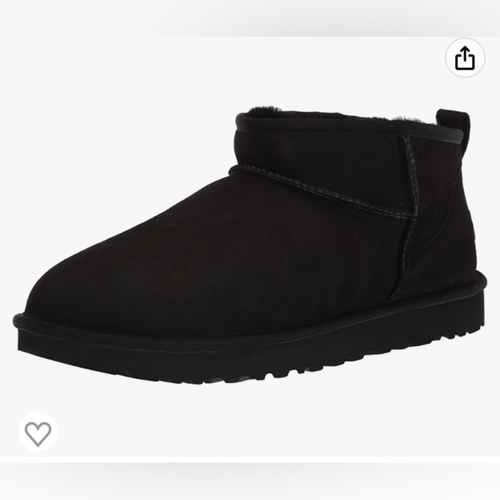 NWB Ugg Classic Ultra Mini boot - black Size 5